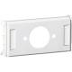 Schneider Electric 5971722 Schneider MOUNTING PLATE 1XXLR SOCKET RAL9016