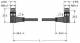 Turck PSW4M-0.2-PSW4M/TXN cable for Industrial Ethernet 6630871