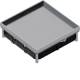 Hager EKQ120BL15 stainless steel cassette Q12 blind covering T=15mm