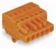 WAGO 231-302/008-000 female connector 0.08-2.5qmm orange