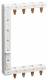 Hager KCF663L Busbar 3 + N , 2-reih.links 4 pin vertically.