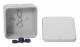 Schneider Electric ENN05084 Schneider Mureva Box Abzweigdose Drückplatte 4xM16/20 80x80x45mm