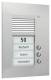 TCS PUK03/1-EN audio door station, 3 buttons 1 row silver UP