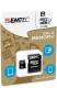 Flash SecureDigitalCard (SD) 8 GB *EMTEC* microSDHC Class10 UHS-I 85 MB/s