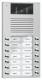 TCS AVE14143-0010 Video color 130° outdoor station AVE 14 buttons 2-r AP silver