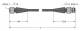 Turck RKH4-2-RSH4/TFE Food/Beverage hygienic PVC Verbindungsleit. 6934466