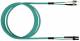 ZVK EasyLan LPD32300100 LWL Patchkabel P Duplex LCD/ST G50/125 OM3 aqua 10m