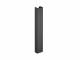 Equip magnet.Cable guide 35cm for under-table mounting black