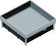 Hager EKQ120BL25 stainless steel cassette Q12 blind covering T=25mm