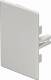 OBO Bettermann 6162819 tail WDK / HE 60090 60x90mm, white for WDK trunking