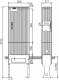 HAGER ZAL205 distributor column series 205, empty