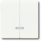Busch Jaeger 2CKA006599A2964 BJ 6545-884 Control element for series dimmer future linear studio white matt