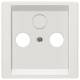 Siemens Antennenabdeckung 5TG1338-1 platin-metallic DELTA style 68x68mm