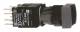 Schneider Electric XB6CA25B Pushbutton, black, FLAT 1S 1