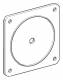 Schneider Electric KZ66 Schneider Gummidichtung IP65 für 60x60mm Frontplatte und Fronteinbau