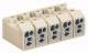 WAGO 272-584 Clamp isolated, white 0.5-0.75 sq mm 4-pole