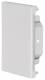 Hager BRS6510067035 end plate sheet steel, light gray