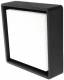 SG Leuchten 605252 SG SGLI FRAME SQUARE black 6W L 3000K + twilight switch