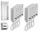 TCS PPA08-EN/02 PPA08-EN / 02 pre: pack8 intercom, Exposed