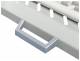 Rittal 5501730 DK Handles, For pull-out component shelves, Spray-finished, silver-grey (2pcs)