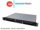 CRU DataPort 40700-2530-0000 CRU / Wiebetech - RAX212-QJ - 1U - Rack - 2x DP10 Secure with Internal Key encrypted removable SATA bays configured for JBOD operation. Quad Interface – eSATA - FireWire 800/400 and USB 2.0.