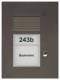 TCS PUK01/1-EB Audio outdoor station 1 button 1-column UP bronze
