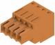 Weidmüller 1690210000 Weidmuller Receptacle BLT 3.5 / 4 SNOR, 4-pin 3.5 mm pitch orange