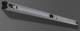 RZB light bar 120W Length 1000 mm, 41520,004 anodized aluminum