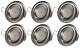 LED Einbauleuchte McShine ''intense'' 5W, 400lm, Edelstahl gebürstet, 6er-Pack