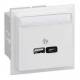 Schneider Electric INS60522 Schneider USB charging station A+C 2 output max. 2