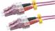 RED 2716-10-0017 LWL-Duplex Patchkabel LC/LC 2,0m OM4 Violett