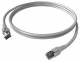 ZVK EasyLan CP1KADADA0010 FlexBoot Cat.6 patch cable Kl.EA shielded gray 1.0m