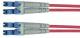 Telegärtner 100011405 TEGA LWL Rangierkabel 2xE9/125 OS2 5,0m 1xLC Duplex 1xLC Duplex blau
