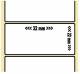 OEM-Factory Etiketten - Thermo 32 x 22mm, permanent, BP, K40