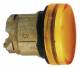 Schneider Electric ZB4BV053S Schneider Leuchtmelder gelb Kalotte geriffelt nur für LED Metall D22mm