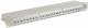 Goobay 90855 CAT 6a 19-Zoll Patch Panel, 24 Port - STP geschirmt, Grau