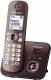 Panasonic 76404 KX-TG6821GA DECT phone, with AB SOLO cordless mocha brown