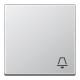 Jung A590KAL Wippe Symbol Klingel Serie A aluminium