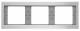 Berker 13737003 K.5 aluminum frame ,