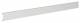 Hager HN2502527035 HN-TEH CHANNEL TOP , LIGHT GREY