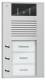 TCS AVD14033-0010 Video color 130° outdoor station AVD 3 buttons 1-r AP silver