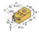 Turck BI10R-Q14-AN6X2 Induktiver Sensor¿ Ringsensor,Standard