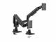 Equip Tischhalterung 43,2 cm ( 17 Zoll )-124,5 cm ( 49 Zoll )/2TFT 360° Gasfeder 20Kg schwarz retail