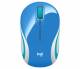 Logitech M187 Mouse - Wireless - Blue - Radio Frequency - USB