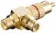 Goobay 11388 Audio adapter - RCA plug> 2x RCA jack