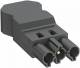 OBO Bettermann 6108060 OBO ST-S4 GST18i3 SW Steckerteil 3-polig Schraubanschluss 