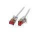 Patch cable RJ45, CAT6 250Mhz, 5m white, U/FTP, slimline round d=3.6mm, Synergy 21