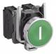 Schneider Electric XB4BA3311 Schneider Drucktaster 1S flach Bez.I grün Metall D22mm