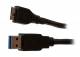Synergy 21 S215312 Patchkabel USB3.0, 3m, A(St)/MicroB(St), schwarz