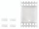 Moeller 184760 EATON EMR6-PH45 sealing hood, 22.5 mm